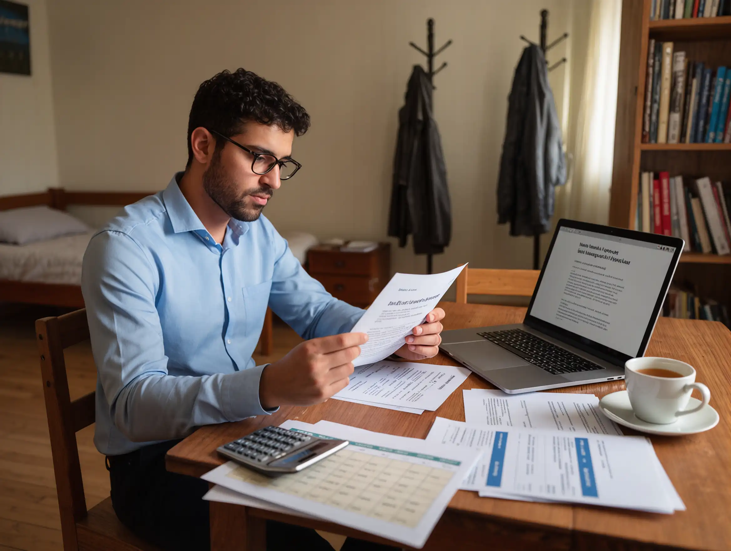 Student applying for a residence permit in Turkey.