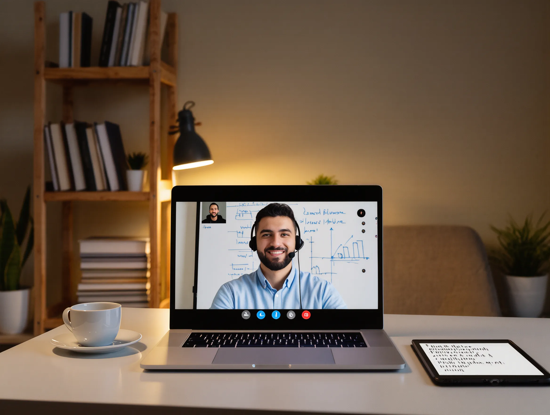 Student managing accommodation while studying online in Turkey